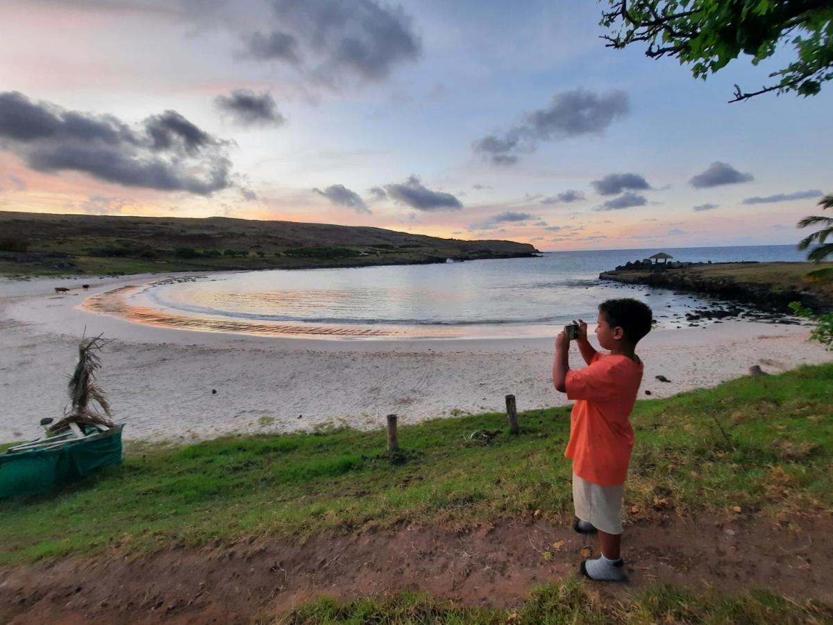 Moehiva Camping Rapa Nui Hanga Roa Exterior foto