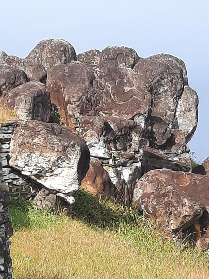 Moehiva Camping Rapa Nui Hanga Roa Exterior foto